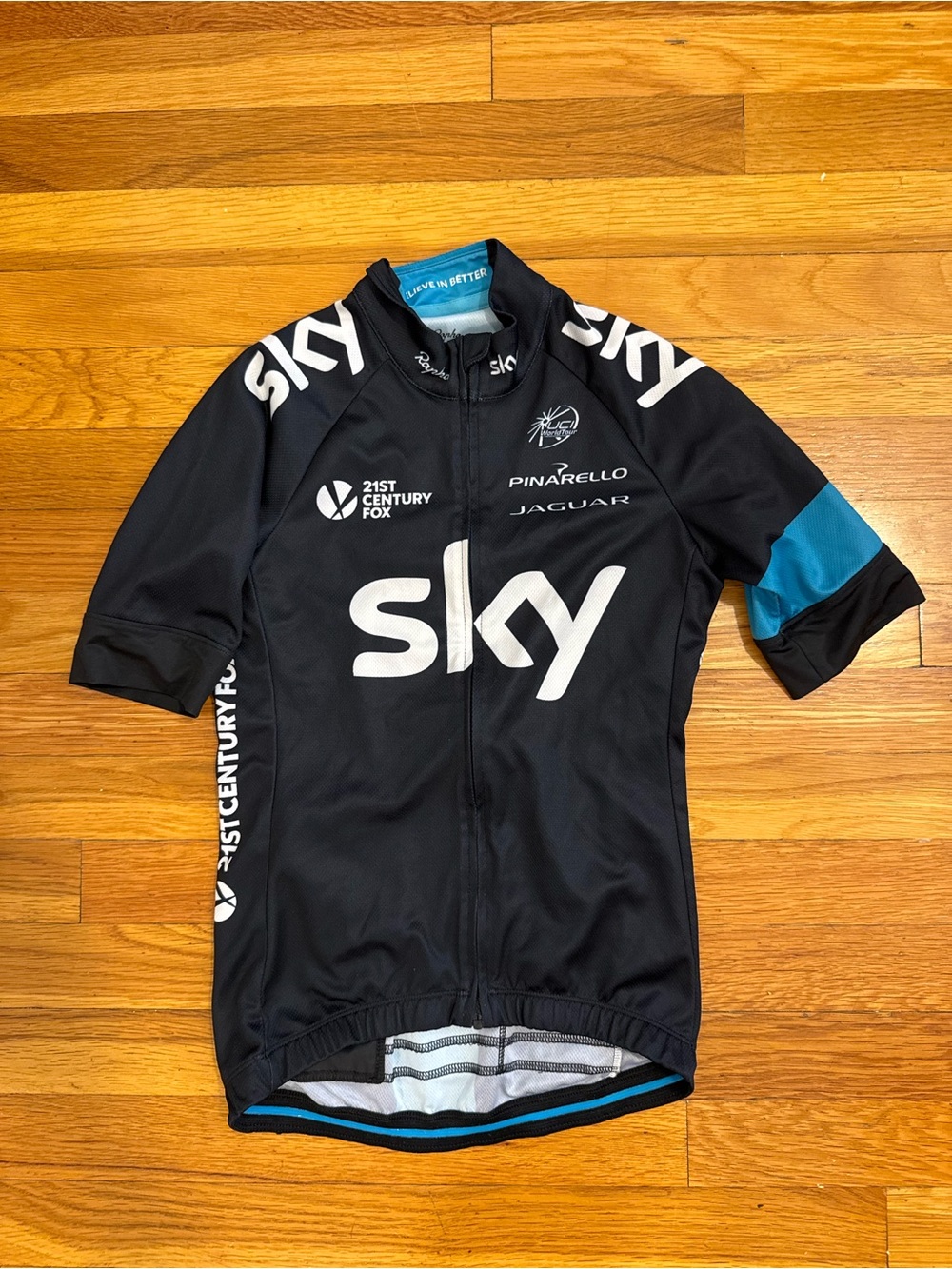 Rapha Team Sky Pro Team Replica Black Cycling Jersey